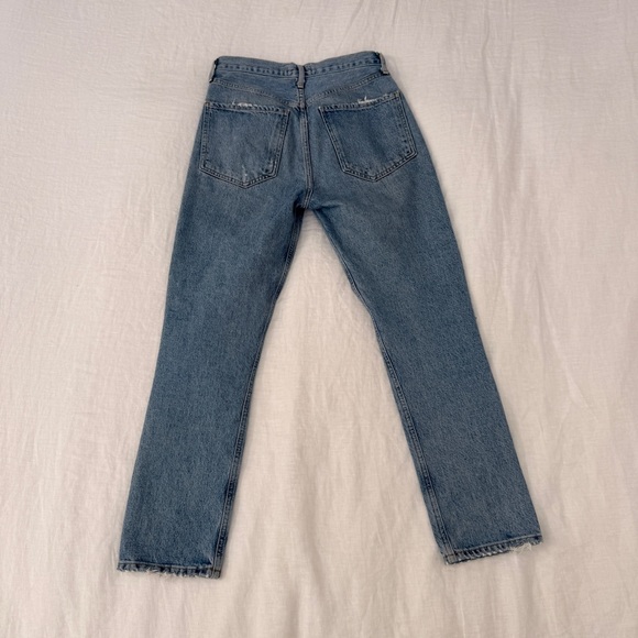 Agolde - Riley High Rise Straight Jeans - Picture 7 of 7